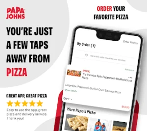 Papa Johns App Store